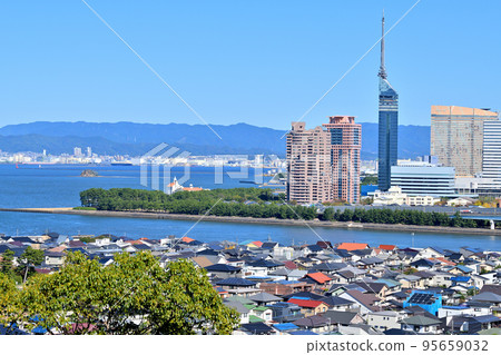 福岡市福岡塔的風景 福岡市福岡塔的風景 95659032