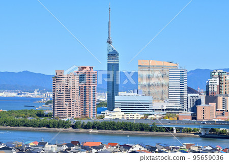 福岡市福岡塔的風景 福岡市福岡塔的風景 95659036