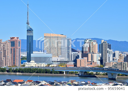 福岡市福岡塔的風景 福岡市福岡塔的風景 95659041