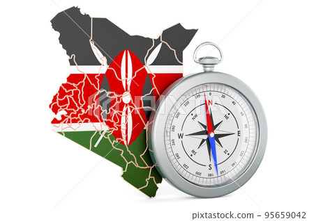 Travel or tourism in Kenya concept. 3D rendering Travel or tourism in Kenya concept. 3D rendering 95659042