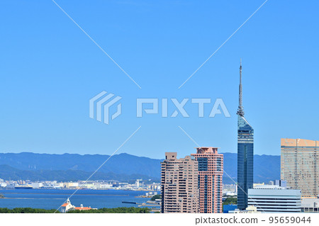 福岡市福岡塔的風景 福岡市福岡塔的風景 95659044