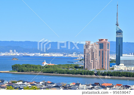 福岡市福岡塔的風景 福岡市福岡塔的風景 95659047