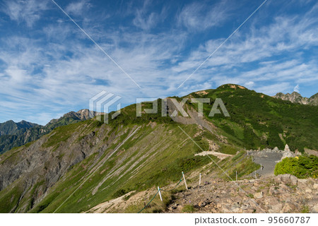 從八方一號五龍岳和鹿島八里岳看到的風景 95660787