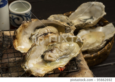 烤牡蠣 烤牡蠣 95662692