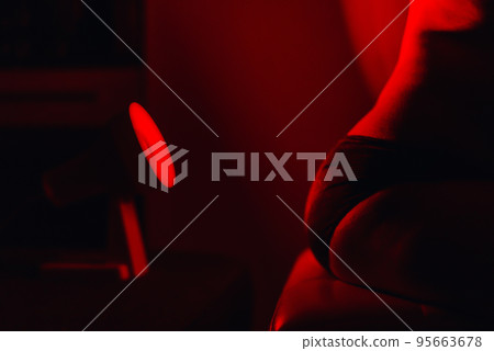 Infrared heat light lamp therapy. Infrared heat light lamp therapy. 95663678