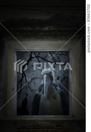 Halloween mystery concept 95663708