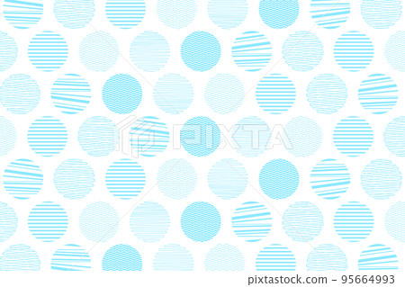 Polka dot illustration background 95664993