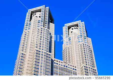 Tokyo Cityscape of Nishi-Shinjuku Tokyo Metropolitan Government No. 1 Main Building 95665290