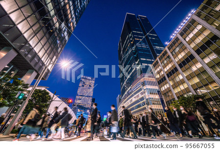 Tokyo Cityscape in Japan Tokyo Midtown Yaesu "Birth" in front of Tokyo Station = October 26 95667055