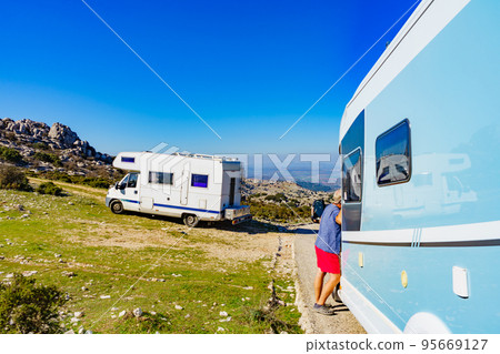 Caravan in Torcal de Antequera, Spain 95669127