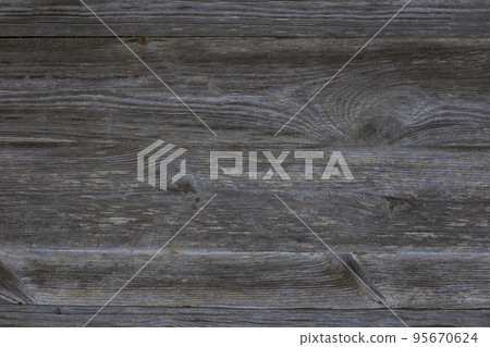 Old rustic wooden wall, old wood texture. Retro vintage aged wood background. High quality for design. 95670624