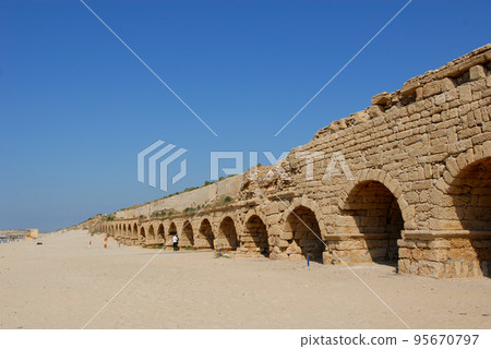 Caesarea Aqueduct 95670797
