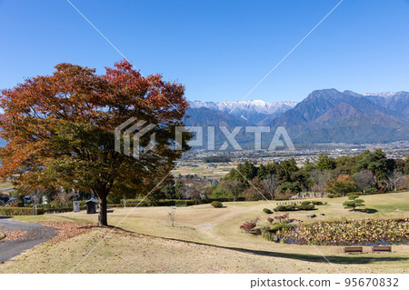 View of the Northern Alps from Azumino Craft Park View of the Northern Alps from Azumino Craft Park 95670832