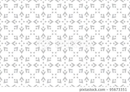 Abstract geometric pattern with lines, snowflakes. Abstract geometric pattern with lines, snowflakes. 95673351