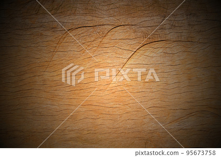 Photography using the top-down shooting method to see the details of the object, Wood texture background, abstract of wood texture for background. 95673758