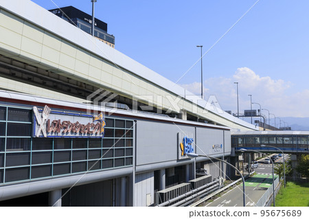 Osaka Prefecture Izumisano City Aozora no Rinku Town Station Nankai Airport Line JR Kansai Airport Line Osaka Prefecture Izumisano City Aozora no Rinku Town Station Nankai Airport Line JR Kansai Airport Line 95675689