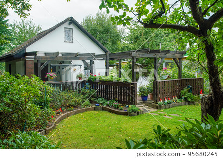 Small and cozy typical cottage (mansion) for country life in the summer in suburbs of Hannover 95680245