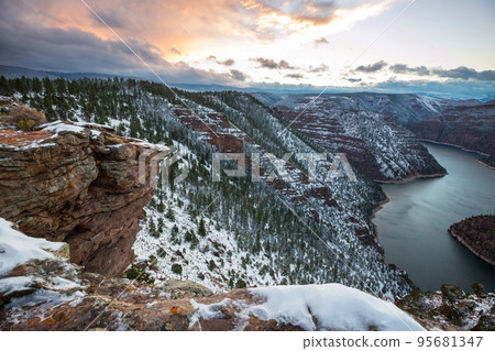 Winter in Flaming Gorge Winter in Flaming Gorge 95681347