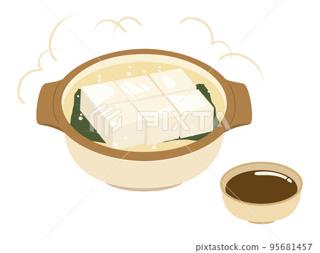 靈感來自湯豆腐版的醬汁插畫 95681457