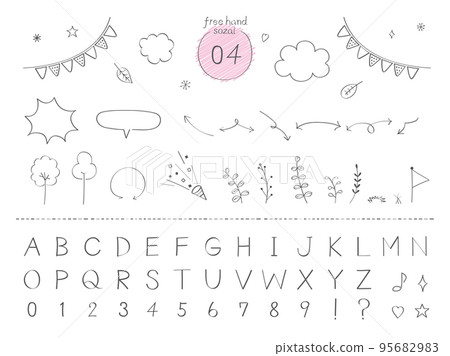 line drawing, vector, vectors - Stock Illustration [95682983] - PIXTA