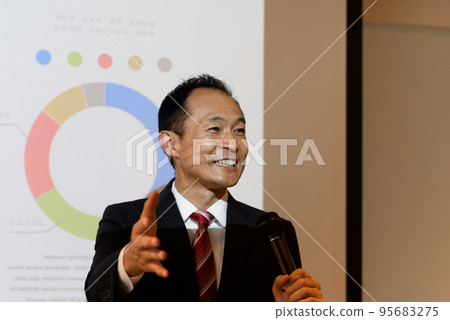 Seminar lecturer male 95683275