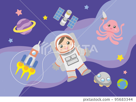 有背景的宇航員 95683344