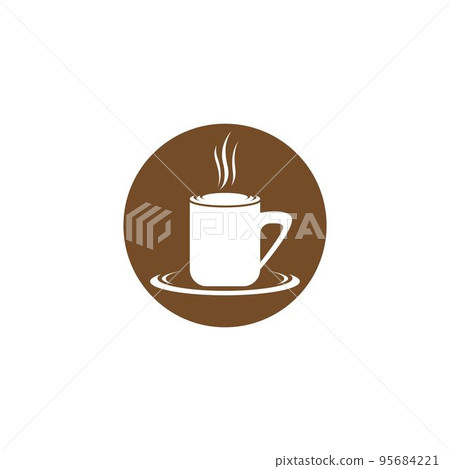 Coffee cup symbol vector icon illustration design Coffee cup symbol vector icon illustration design 95684221