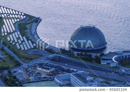 The view from the observatory of the Osaka Prefectural Government Sakishima Building Naniwa no Umi no Tokikan (former site) The view from the observatory of the Osaka Prefectural Government Sakishima Building Naniwa no Umi no Tokikan (former site) 95685104