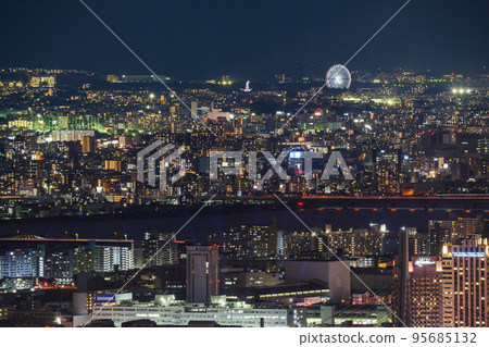 大阪府咲島大樓展望台的夜景 95685132