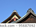 Kyoto Yasaka Shrine Roof 95687092