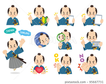 Chomage的武士變種初學者標記智能手機平板電腦放大鏡 95687731