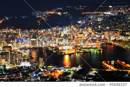[Nagasaki Prefecture] Nagasaki night view from the Inasayama summit observatory 95688107