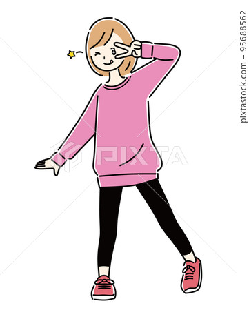 Yeah! Girl whole body Yeah! Girl whole body 95688562