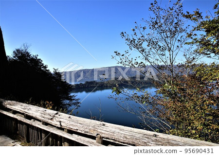 十和田湖的景色 十和田湖的景色 95690431