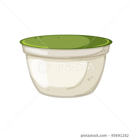 product yogurt package cartoon vector illustration 95691282