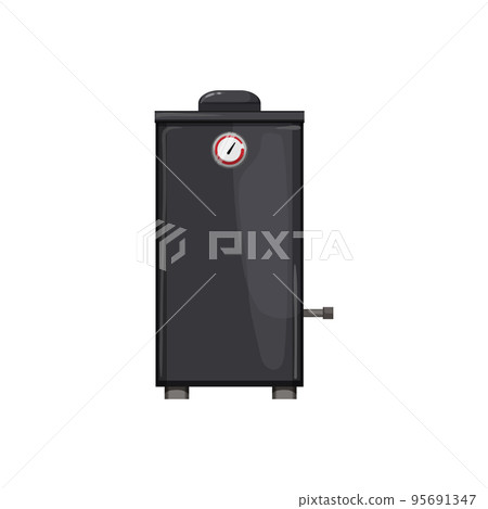 grill smoker bbq cartoon vector illustration grill smoker bbq cartoon vector illustration 95691347