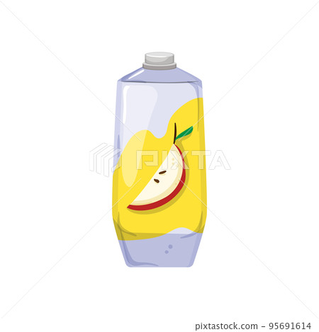drink juice bottle cartoon vector illustration 95691614