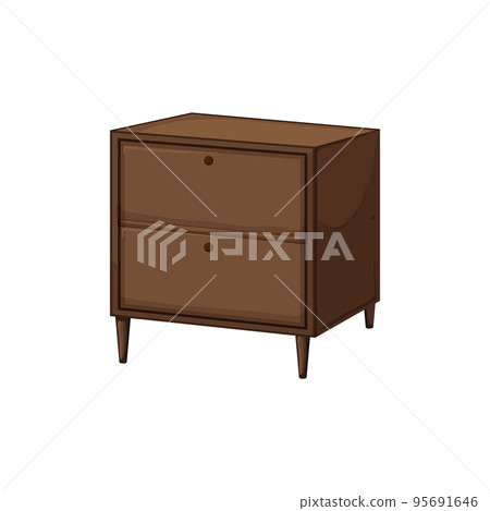 business file cabinet cartoon vector illustration 95691646