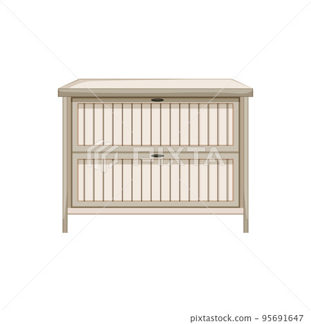 storage file cabinet cartoon vector illustration 95691647
