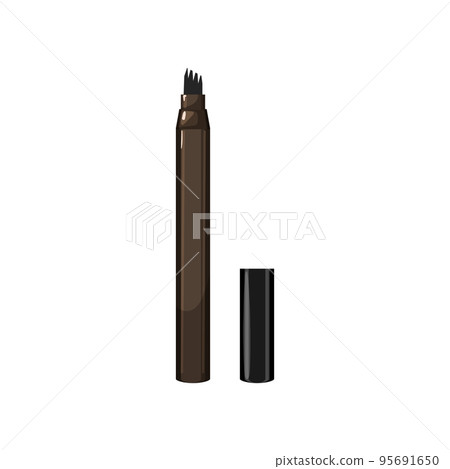 liner eyebrow pencil cartoon vector illustration liner eyebrow pencil cartoon vector illustration 95691650