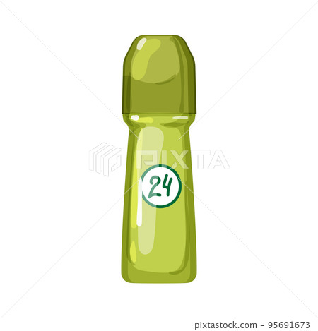 girl deodorant women cartoon vector illustration 95691673