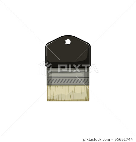 ink brush paint cartoon vector illustration 95691744