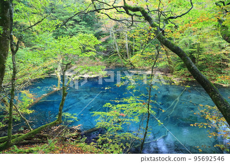 Juniko Wakitsubo Pond [Tsugaru Quasi-National Park, Fukaura Town, Aomori Prefecture] 95692546