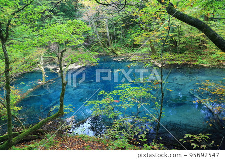 Juniko Wakitsubo Pond [Tsugaru Quasi-National Park, Fukaura Town, Aomori Prefecture] 95692547