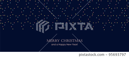 christmas greeting card colorful confetti decorative background christmas greeting card colorful confetti decorative background 95693797