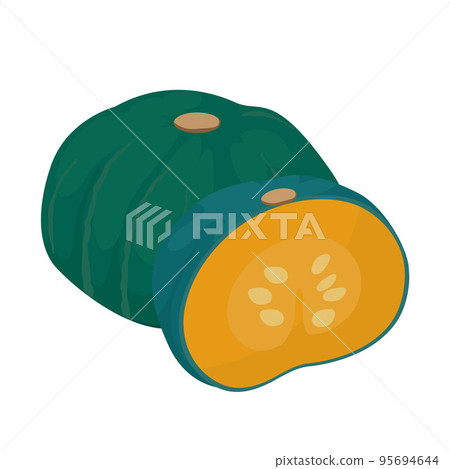 南瓜的矢量圖解。 南瓜的矢量圖解。 95694644