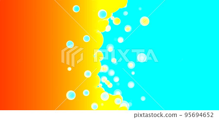 red and light blue paint splatter gradient background 95694652