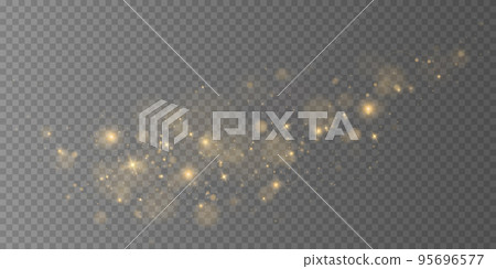 golden dust light png. Bokeh light lights effect background. Christmas glowing dust background Christmas glowing light bokeh confetti and sparkle overlay texture for your design. 95696577