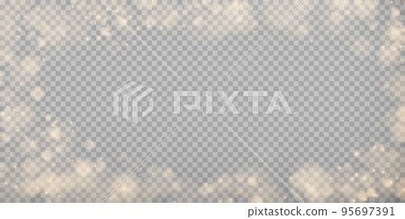 Shining bokeh isolated on transparent background. Light isolated lights. Transparent blurry shapes. Abstract light effect. Vector illustration. Shining bokeh isolated on transparent background. Light isolated lights. Transparent blurry shapes. Abstract light effect. Vector illustration. 95697391