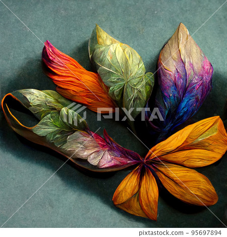 Watercolor art background. Digital generated wallpaper design with flower paint brush line art. Watercolor art background. Digital generated wallpaper design with flower paint brush line art. 95697894